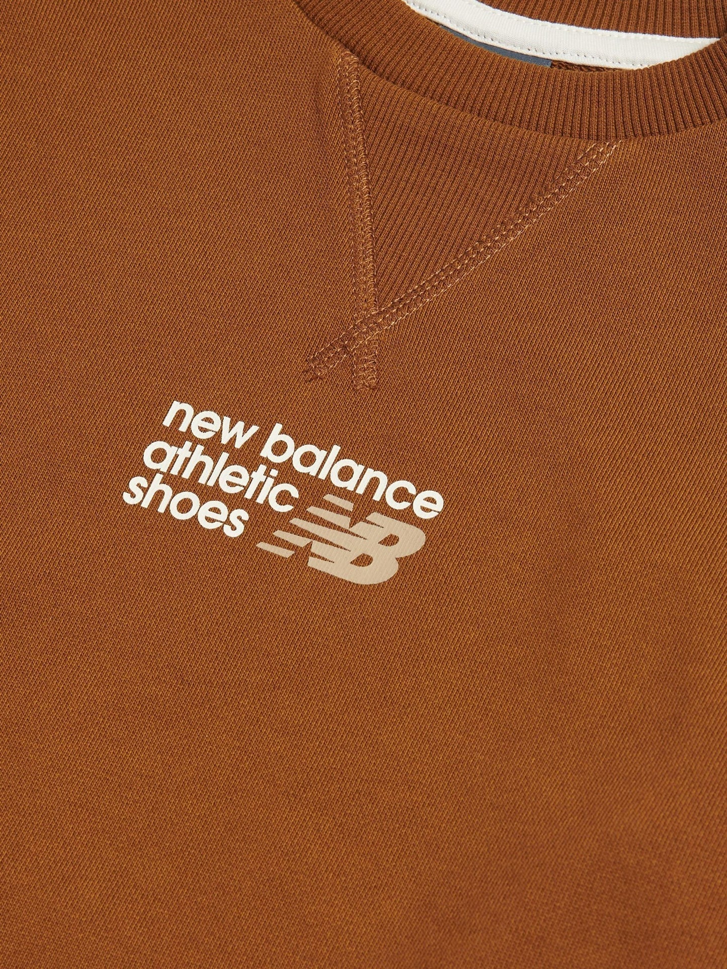 Dsiney Kidz - New Balance Brown Athletics Premium Logo Sweatshirt image 3