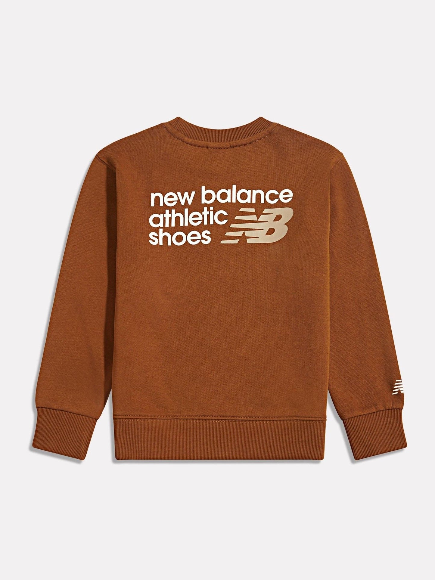 Dsiney Kidz - New Balance Brown Athletics Premium Logo Sweatshirt image 2