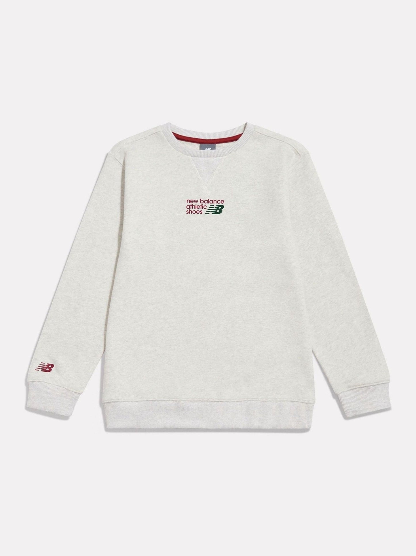 Dsiney Kidz - New Balance Grey Athletics Premium Logo Sweatshirt image 1