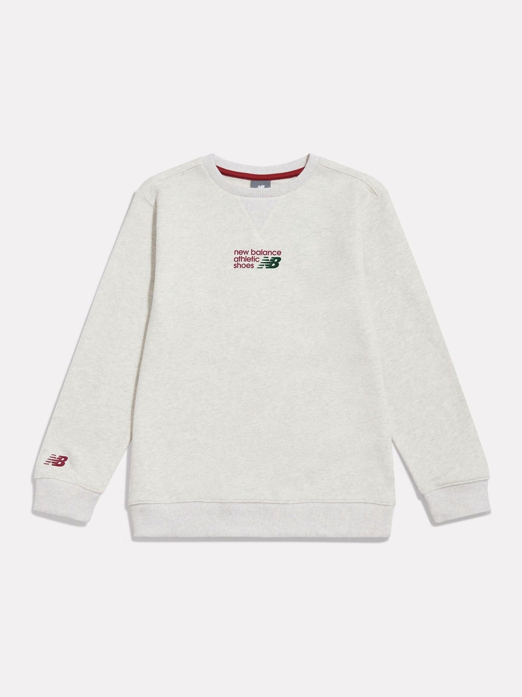Dsiney Kidz - New Balance Grey Athletics Premium Logo Sweatshirt image 1