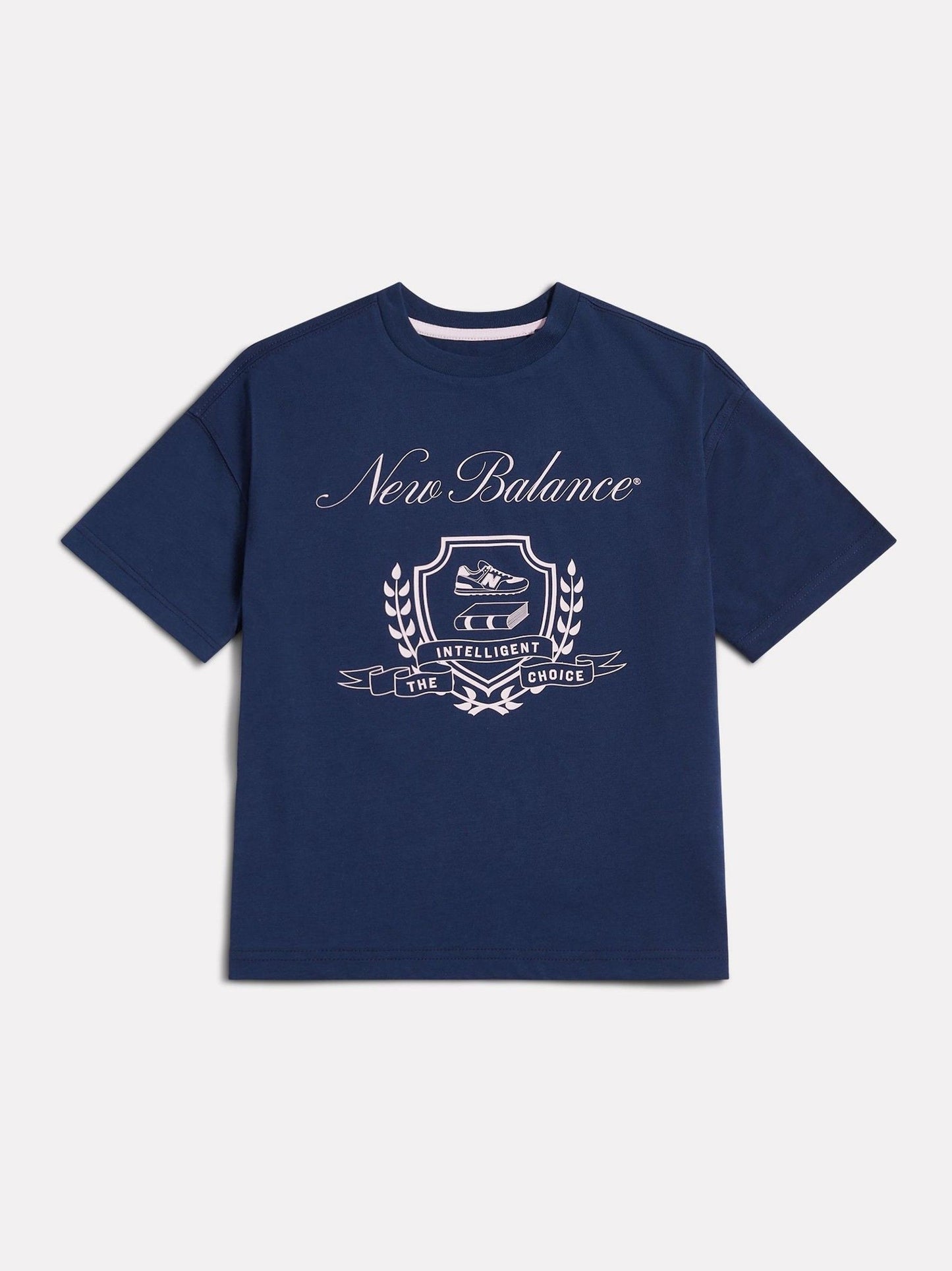 Dsiney Kidz - New Balance Blue Academy Crest Graphic T-Shirt image 1