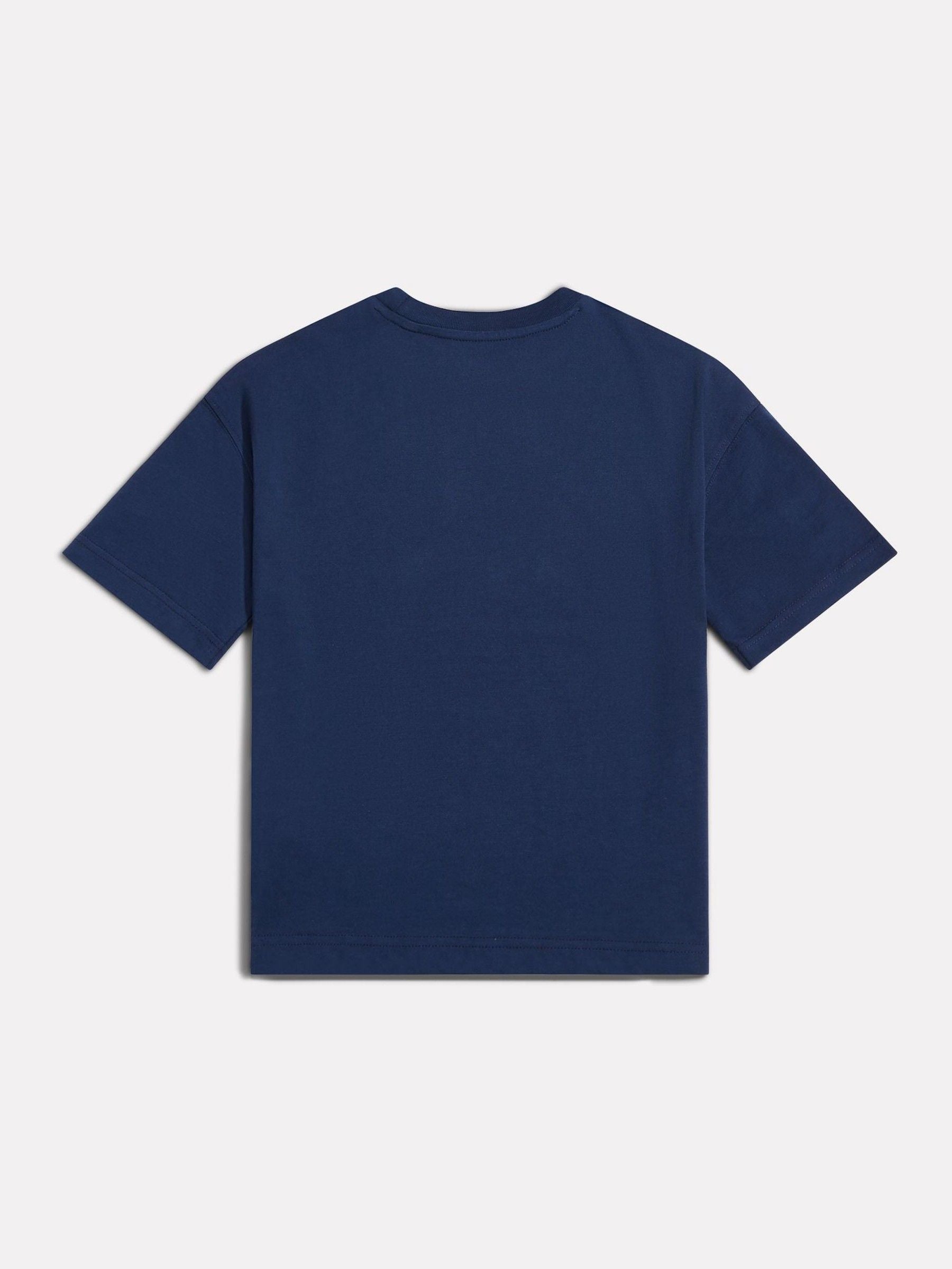 Dsiney Kidz - New Balance Blue Academy Crest Graphic T-Shirt image 2
