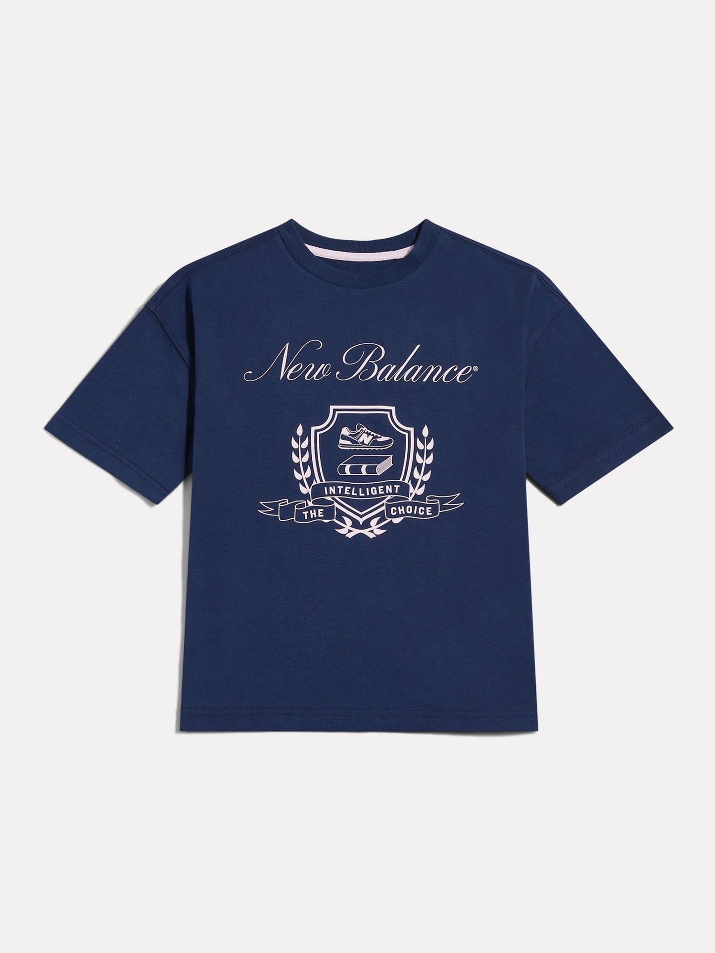 Dsiney Kidz - New Balance Blue Academy Crest Graphic T-Shirt image 1
