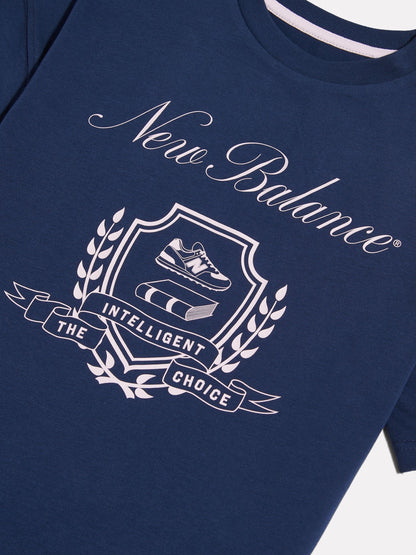 Dsiney Kidz - New Balance Blue Academy Crest Graphic T-Shirt image 3