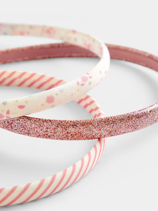 Jojo Maman Bébé Pink 3 Pack Hair Accessories Set - image 1
