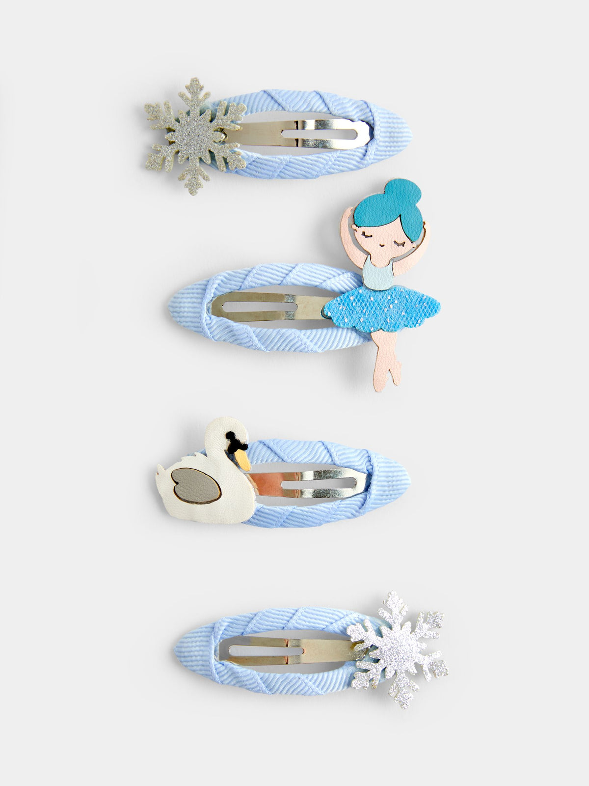 Jojo Maman Bébé Blue 4 Pack Hair Accessories Set - image 1