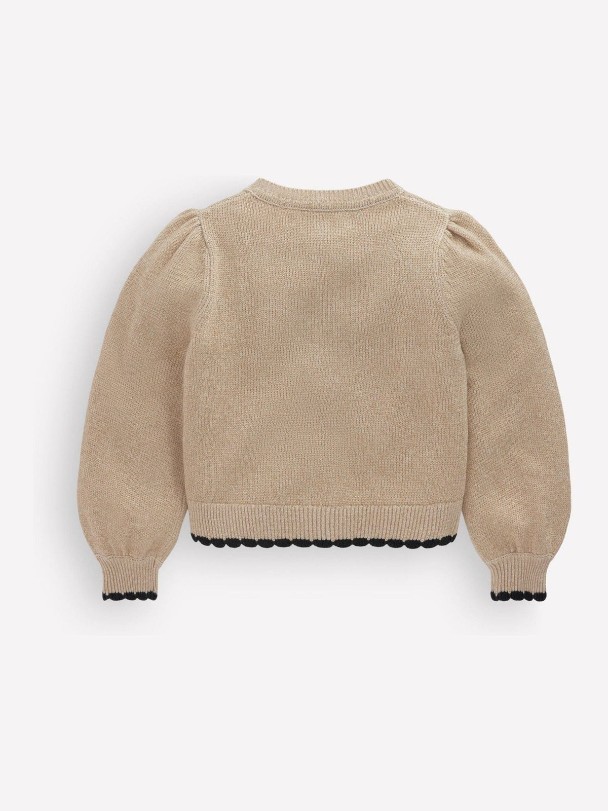 Boden Gold Sparkle Party Cardigan - image 2