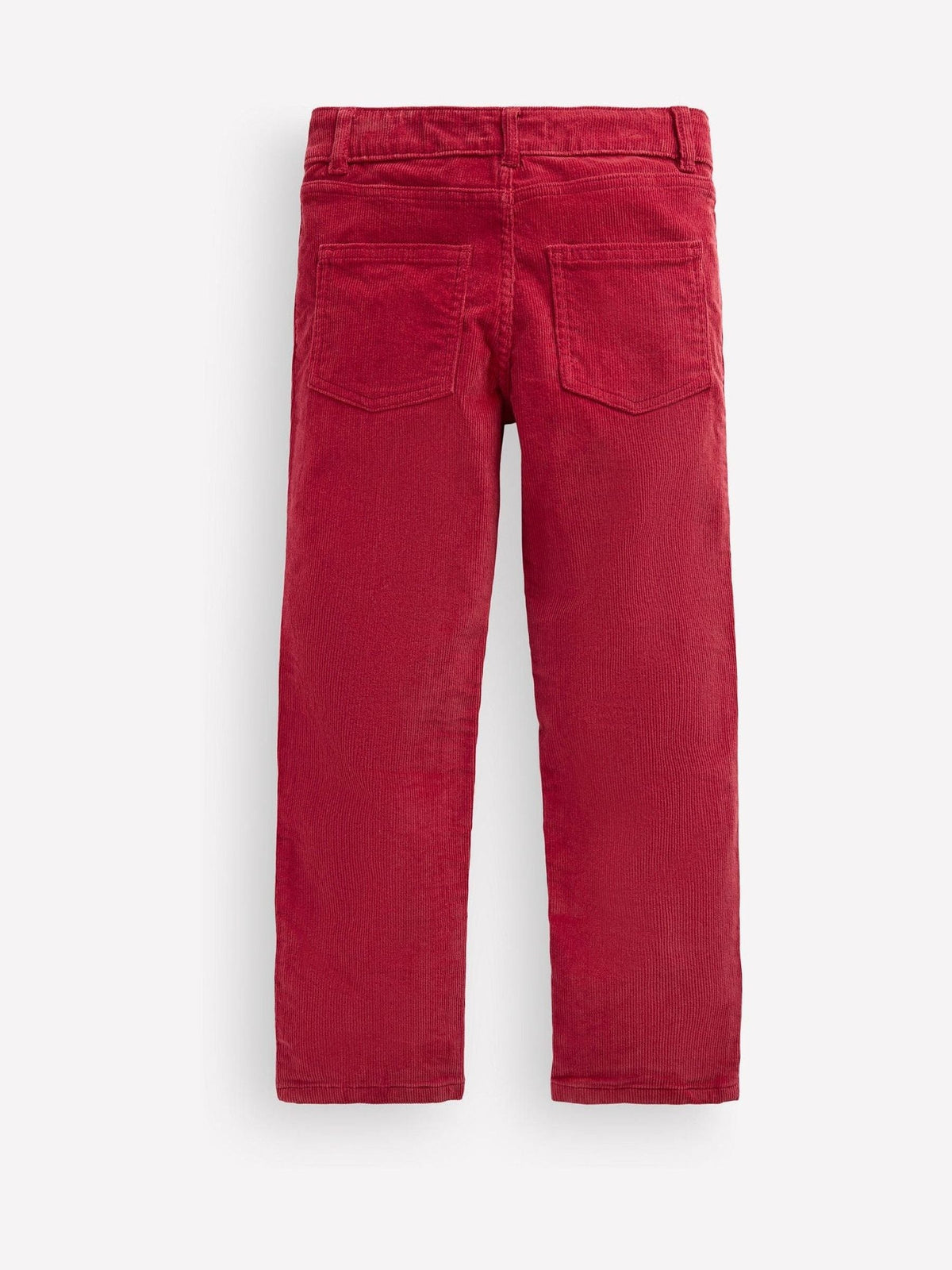 Boden Red Classic Slim Cord Trousers - image 2