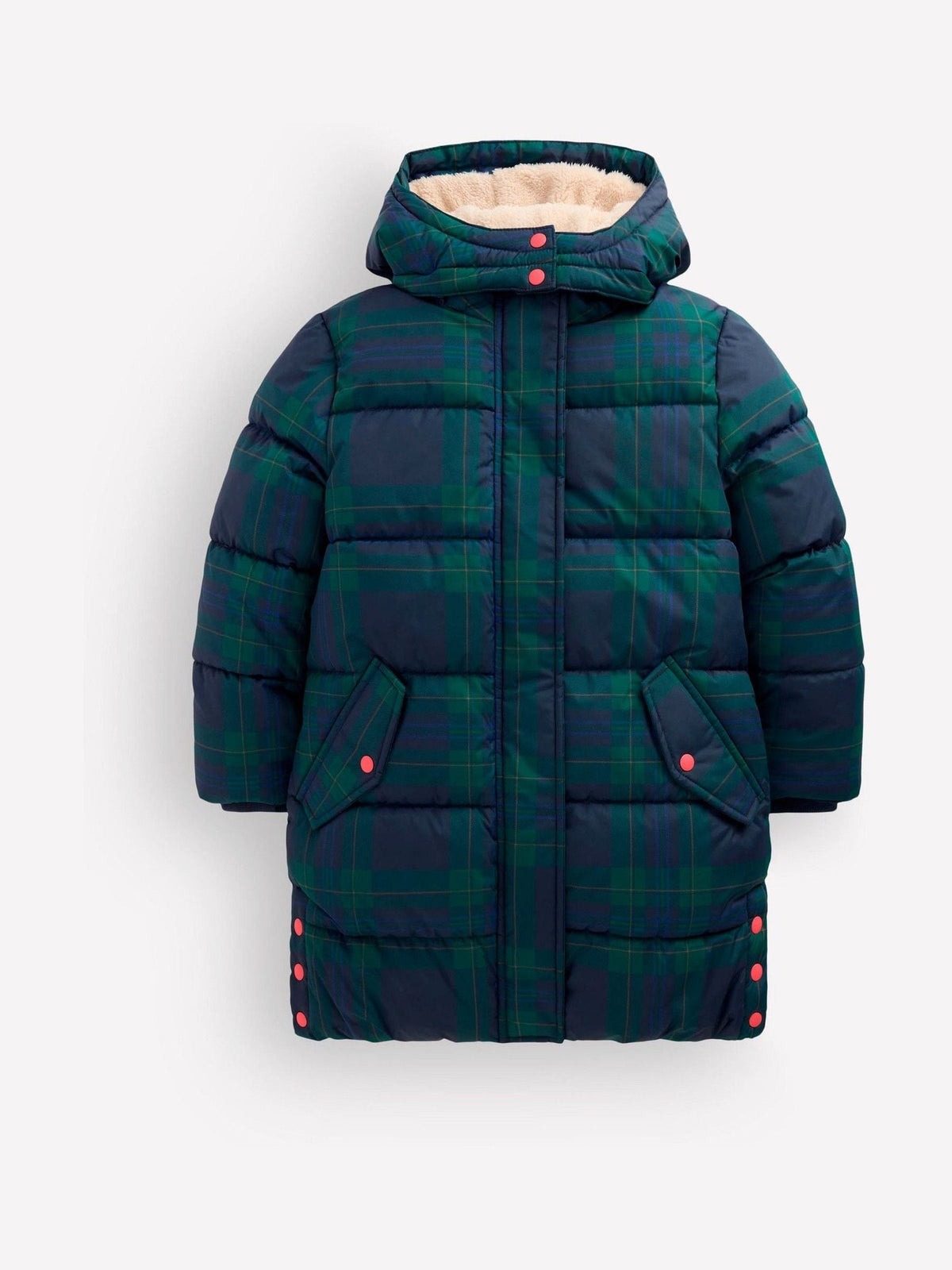Boden Blue Longline Padded Coat - image 1
