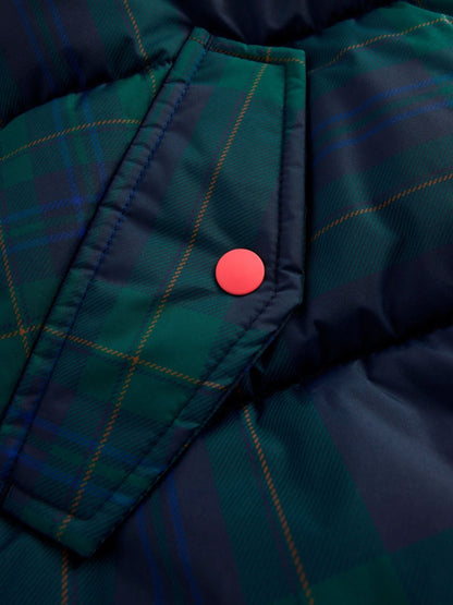 Boden Blue Longline Padded Coat - image 3