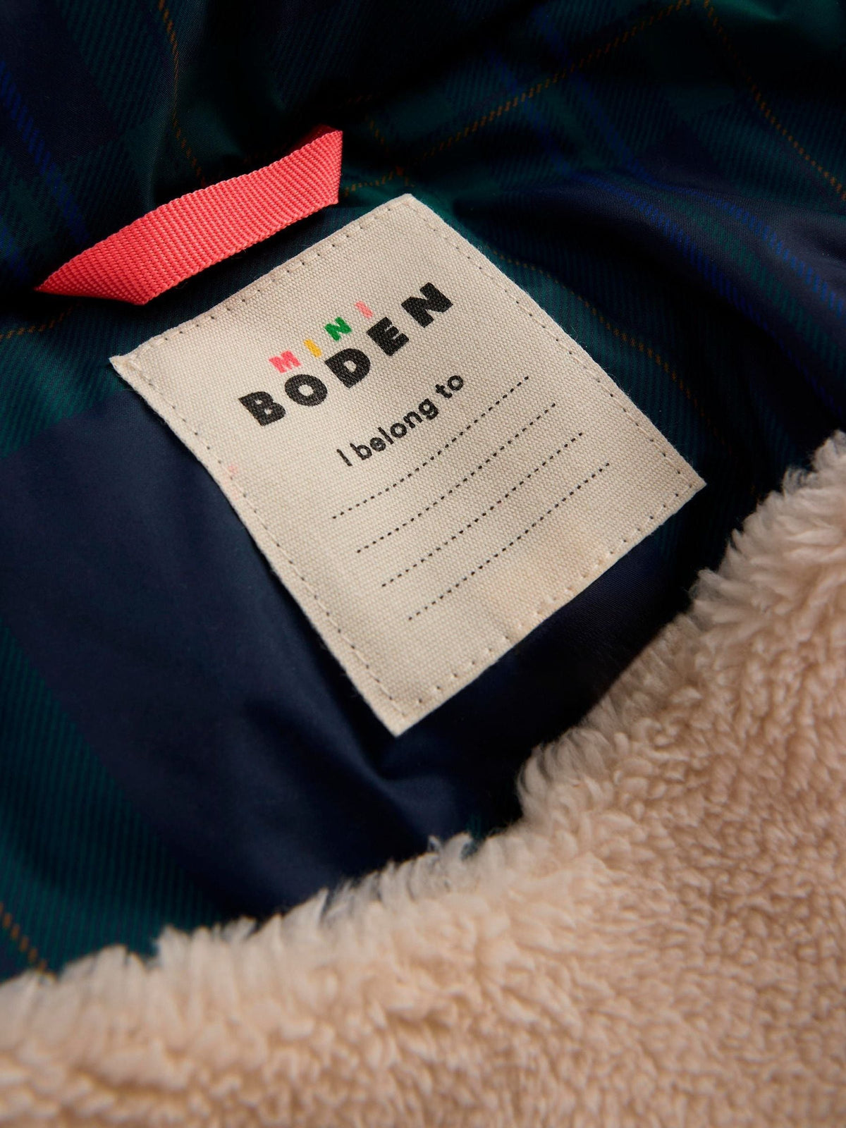 Boden Blue Longline Padded Coat - image 4