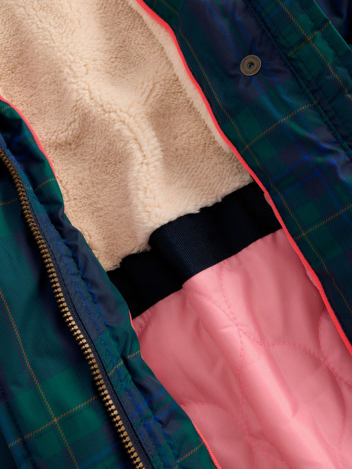 Boden Blue Longline Padded Coat - image 5
