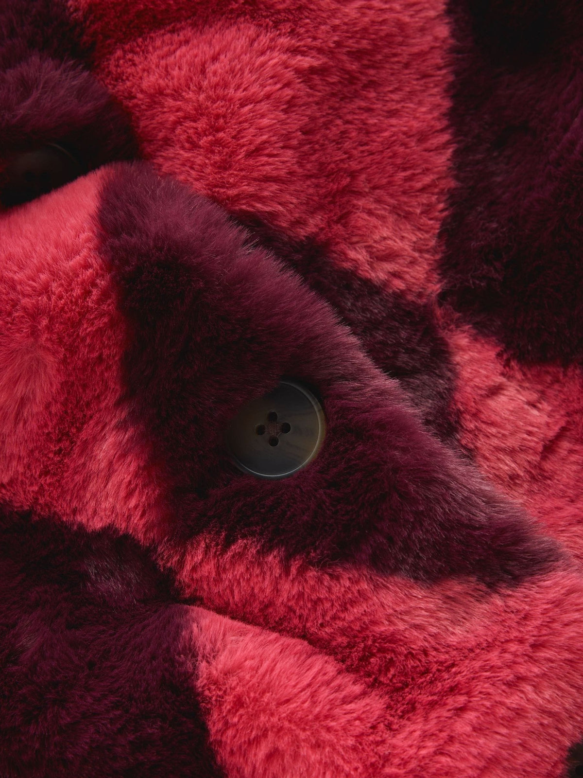 Boden Pink Cropped Faux Fur Jacket - image 3