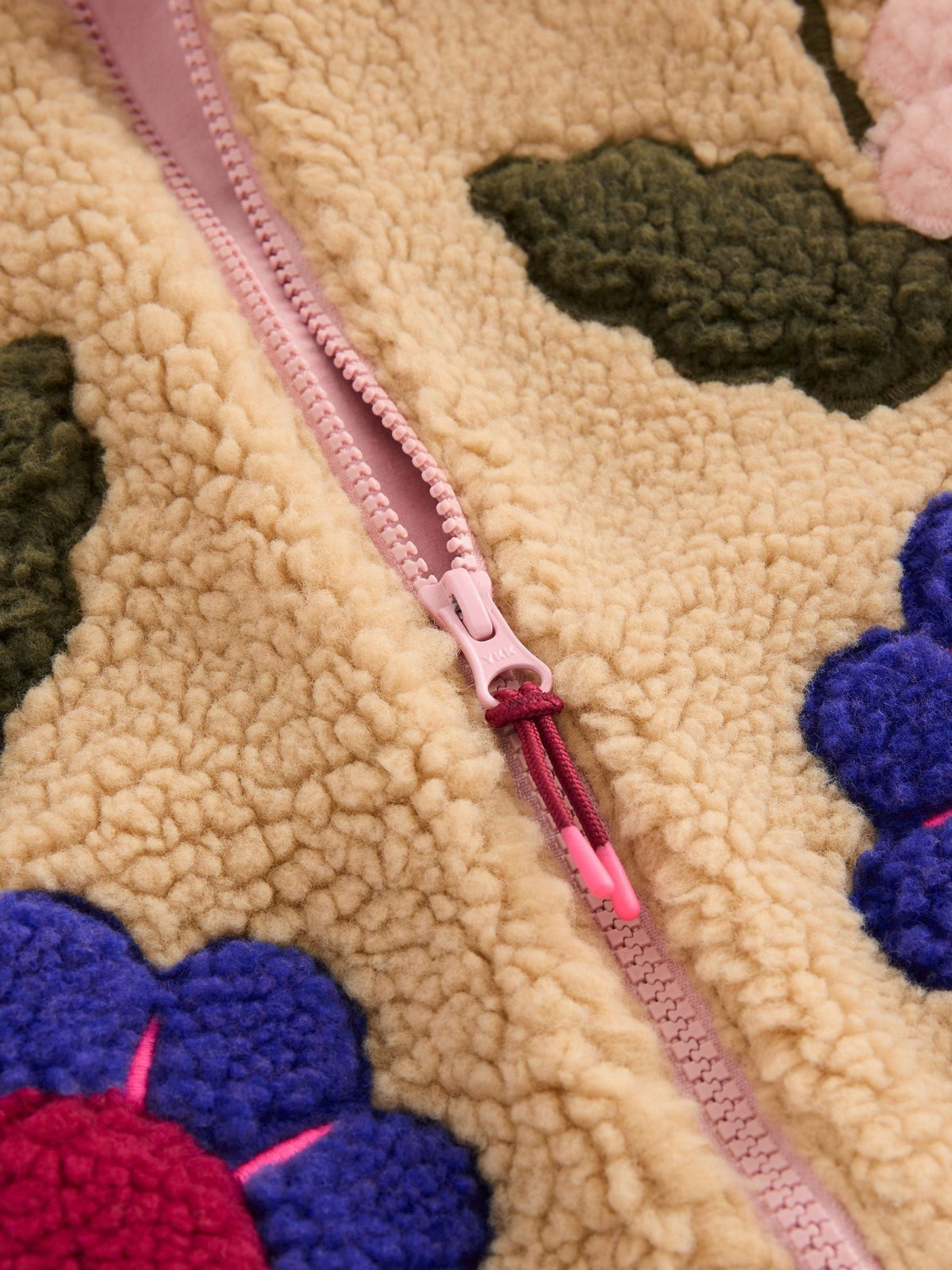 Boden Natural Collared Borg Jacket - image 3