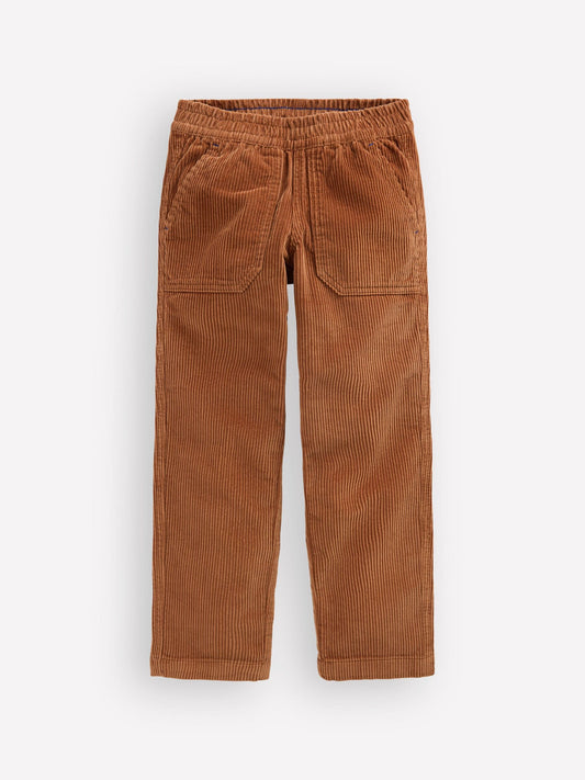 Boden Brown Pull-on Cord Trousers - image 1