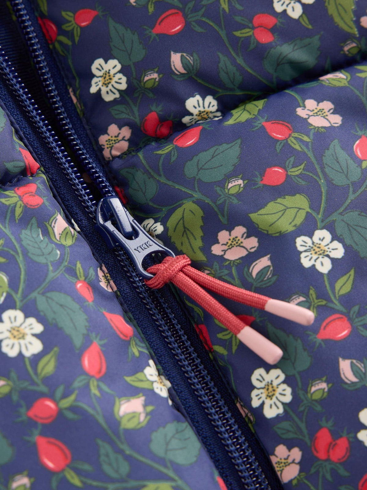 Boden Blue Fun Padded Coat - image 3