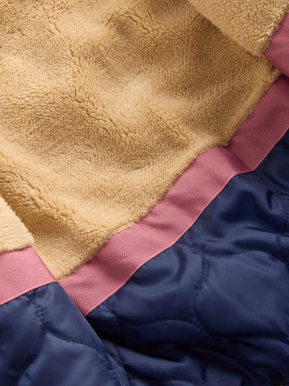 Boden Blue Fun Padded Coat - image 5