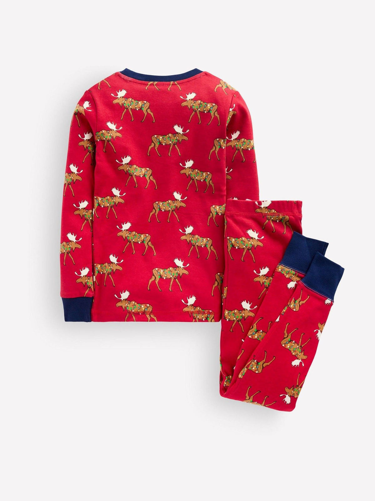 Boden Red Snug Glow-In-The-Dark Pyjamas - image 2