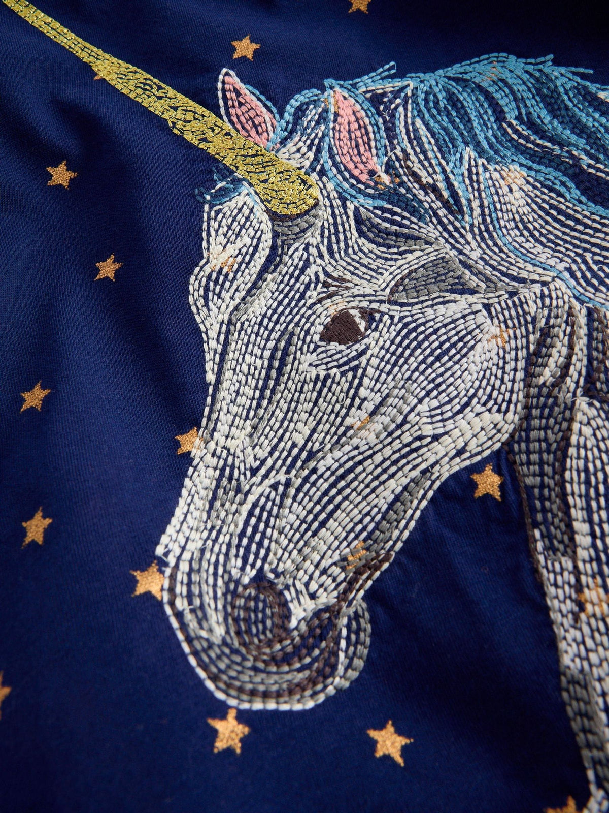 Boden Blue Ballerina Long Sleeve Superstitch T-Shirt - image 3