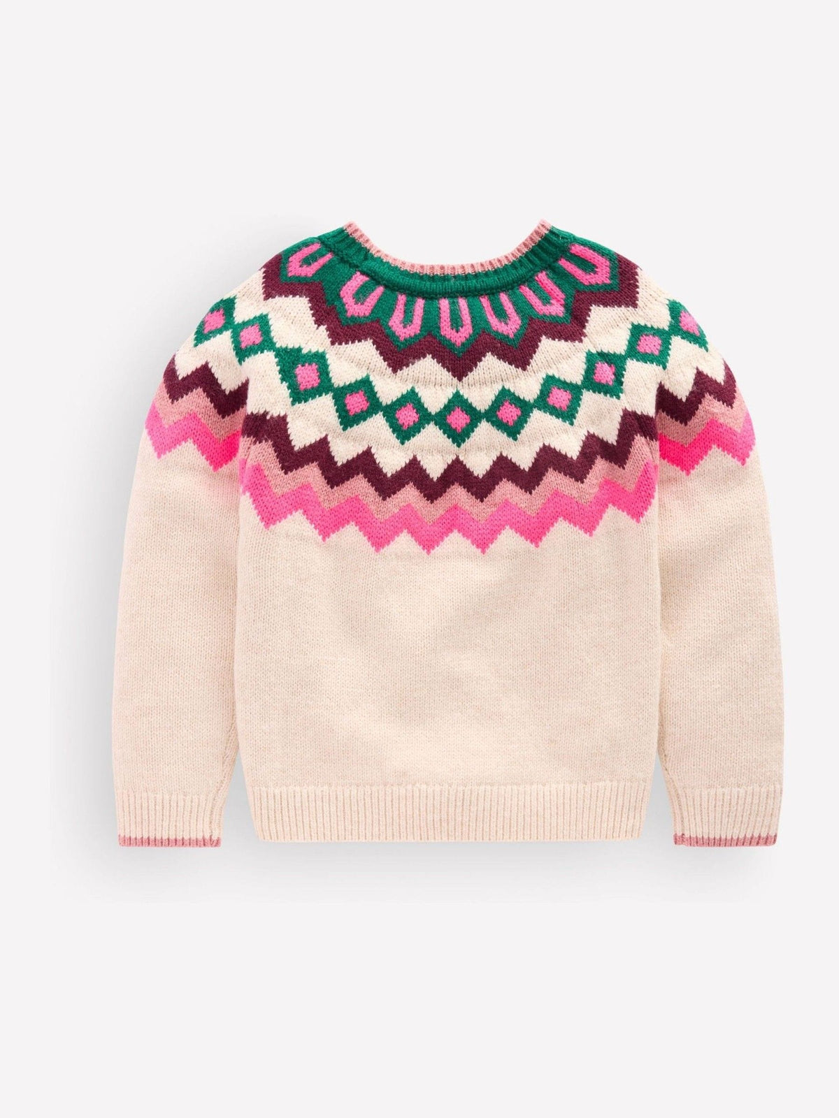 Boden Natural Eleanor Fair Isle Jumper - image 2