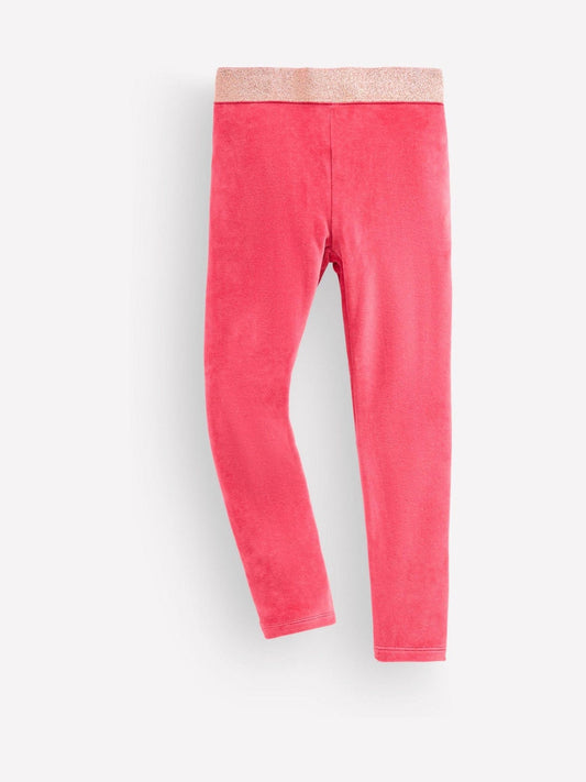 Boden Red Velvet Leggings - image 1