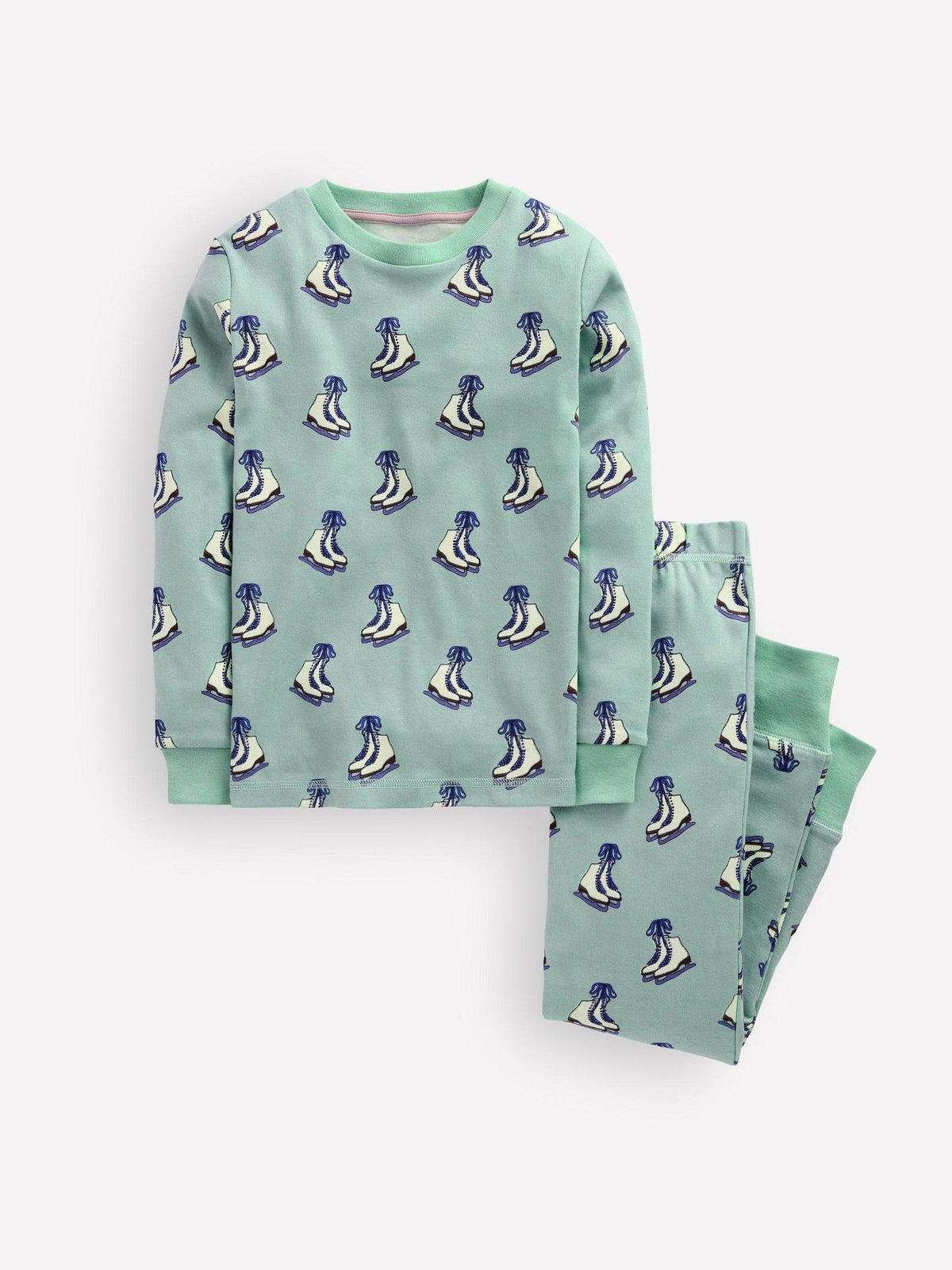 Boden Green Snug Glow-In-The-Dark Pyjamas - image 1