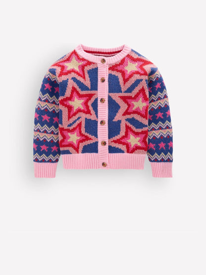 Boden Pink Fun Cardigan - image 1