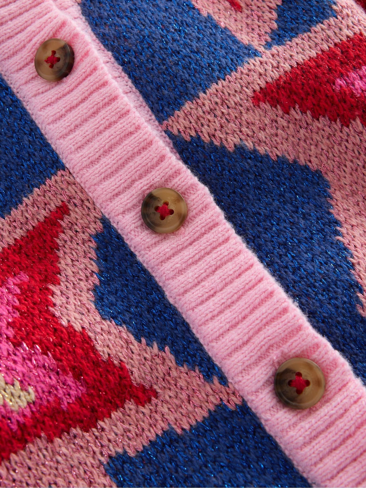 Boden Pink Fun Cardigan - image 3