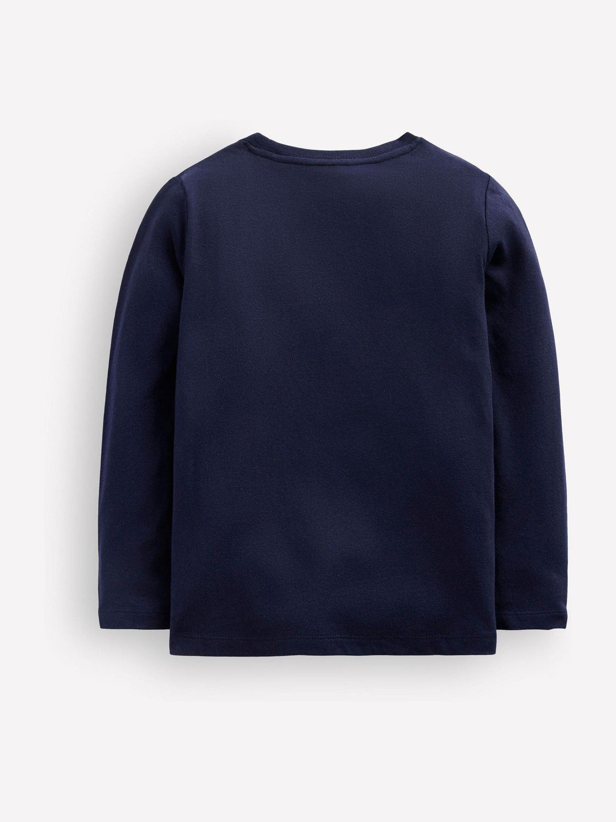 Boden Dark Blue Christmas Print Glow Superstitch T-Shirt - image 2