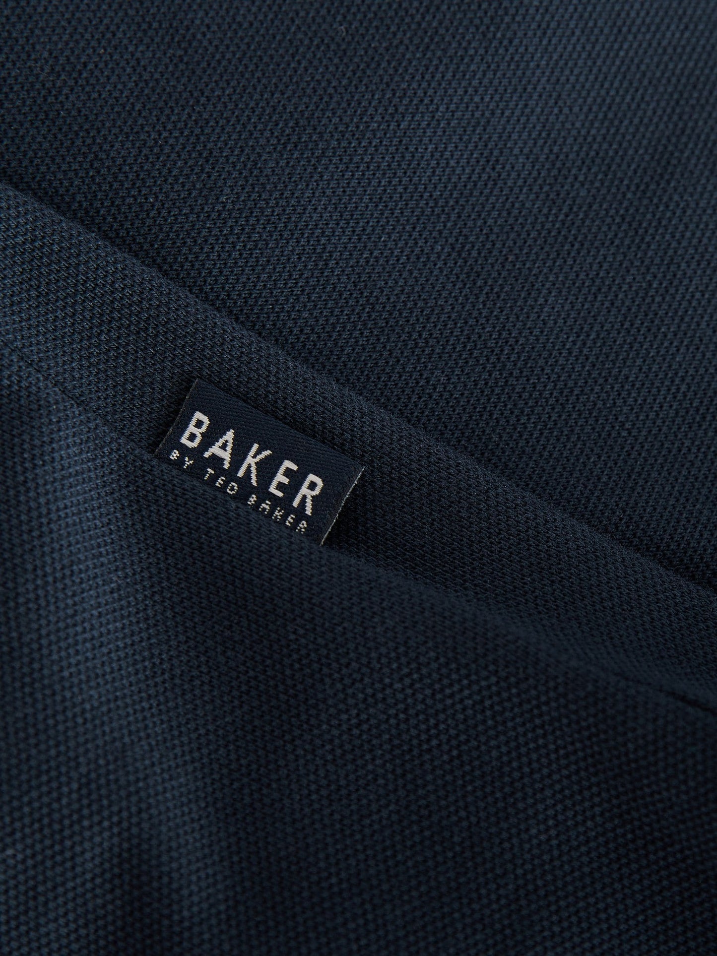 Dsiney Kidz - Baker by Ted Baker Navy Long Sleeve Polo Shirt image 10