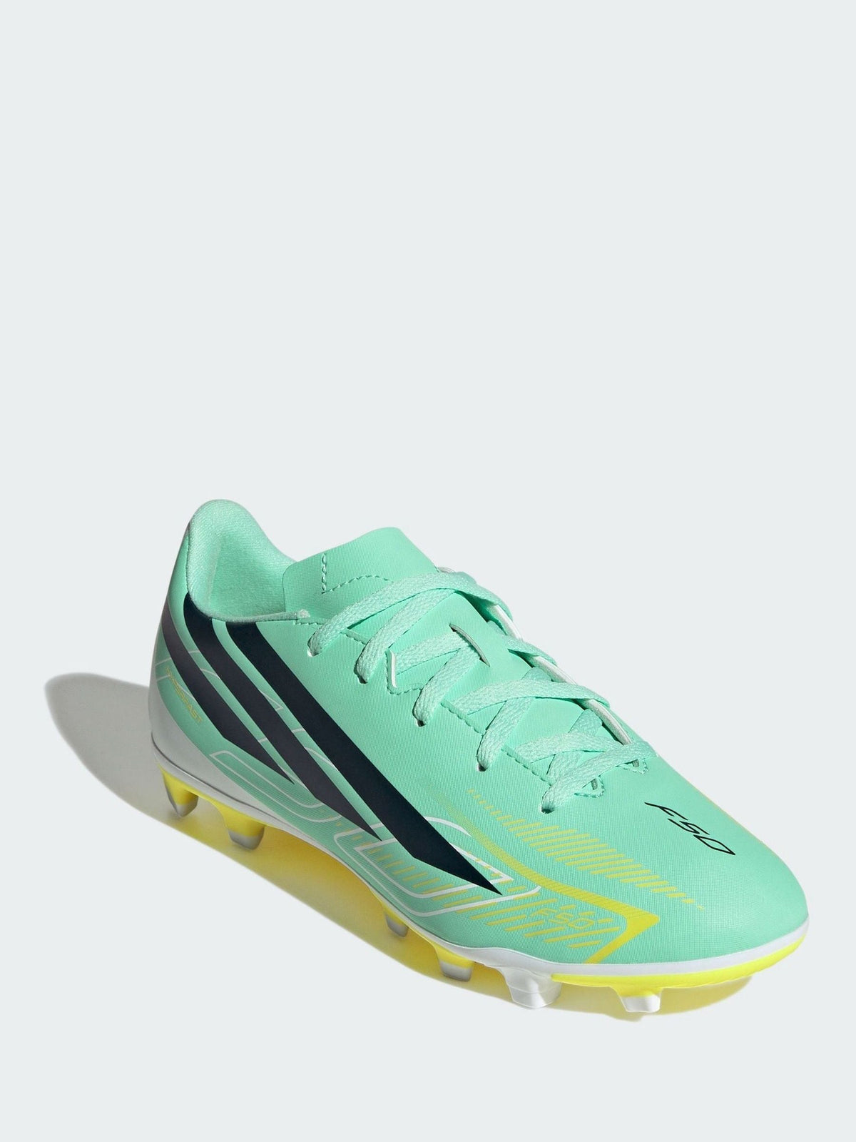 Dsiney Kidz - adidas Green F50 Hyperfast Club Firm Ground / Multi Ground Football Boots image 1