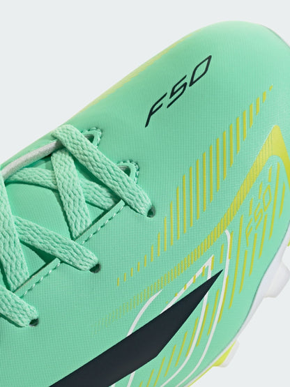 Dsiney Kidz - adidas Green F50 Hyperfast Club Firm Ground / Multi Ground Football Boots image 3