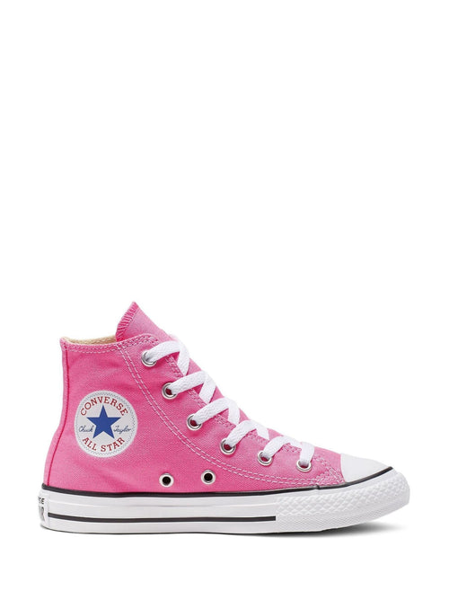 Converse Pink Chuck Taylor High Top Junior Trainers image 1