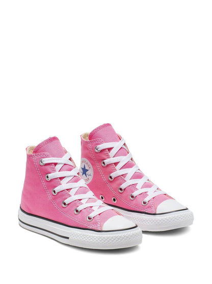 Converse Pink Chuck Taylor High Top Junior Trainers image 4
