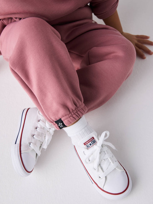 Converse White Lace Up Chuck Taylor All Star Infant Trainers image 1