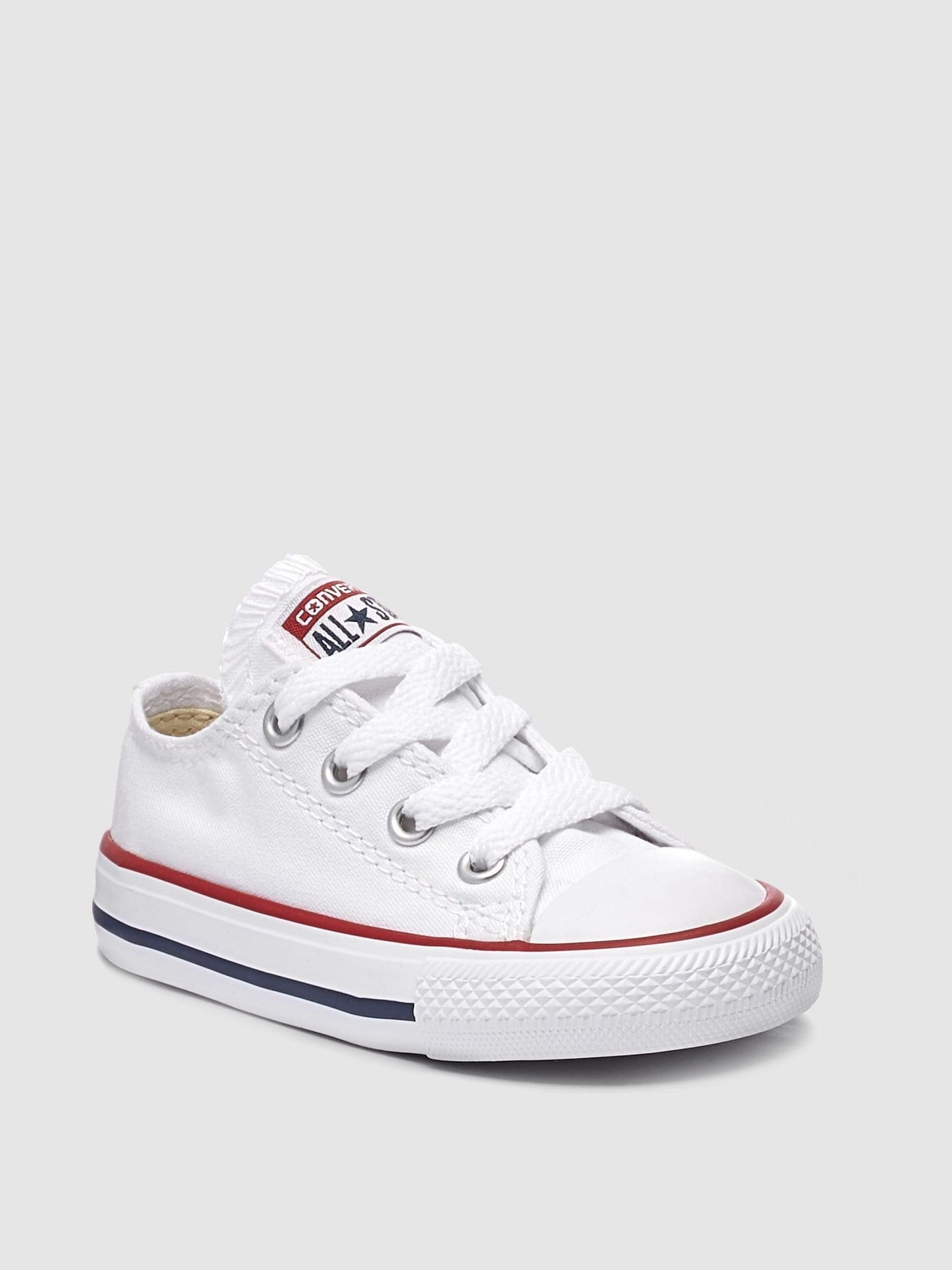 Converse White Lace Up Chuck Taylor All Star Infant Trainers image 6