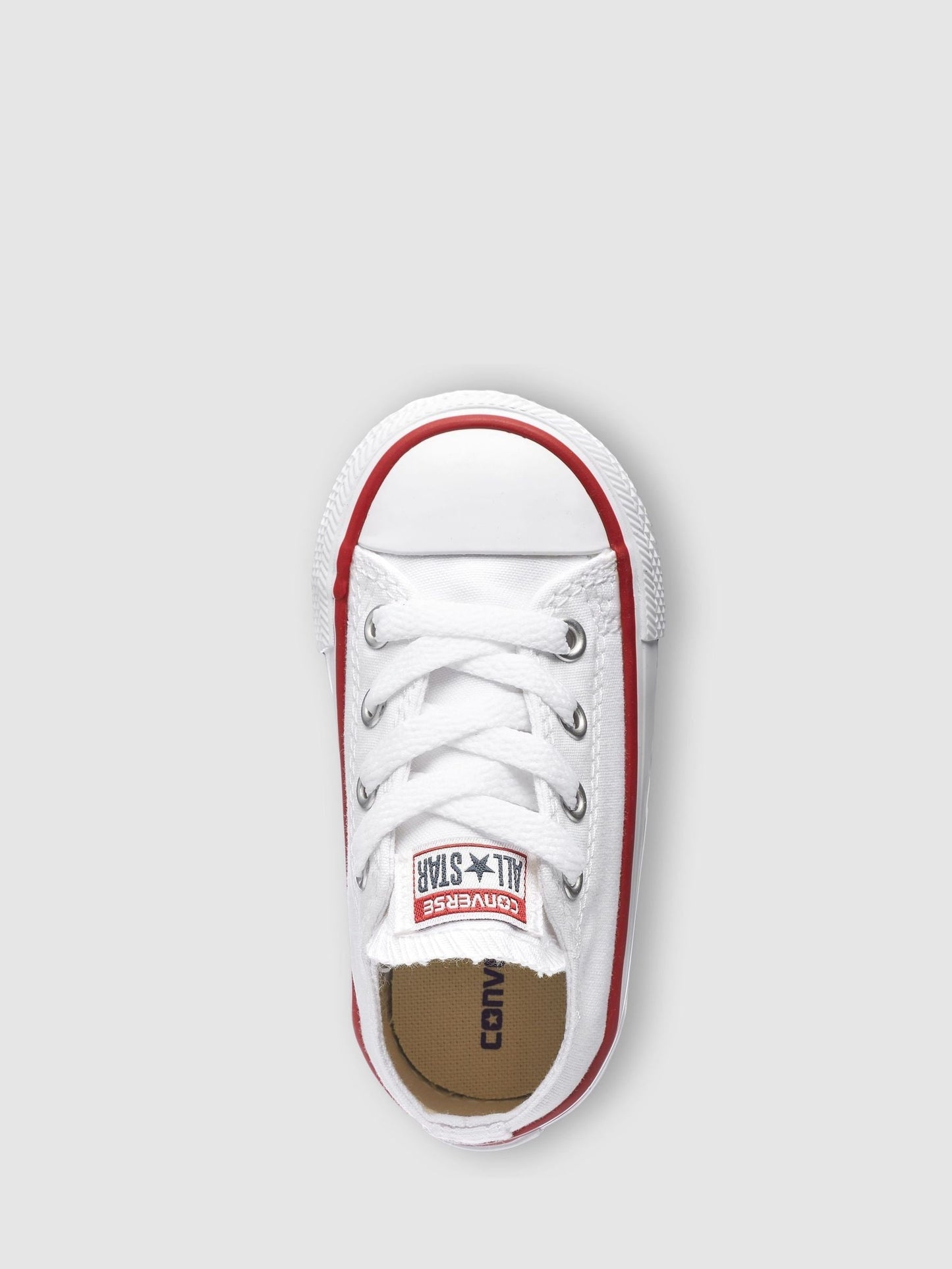 Converse White Lace Up Chuck Taylor All Star Infant Trainers image 7