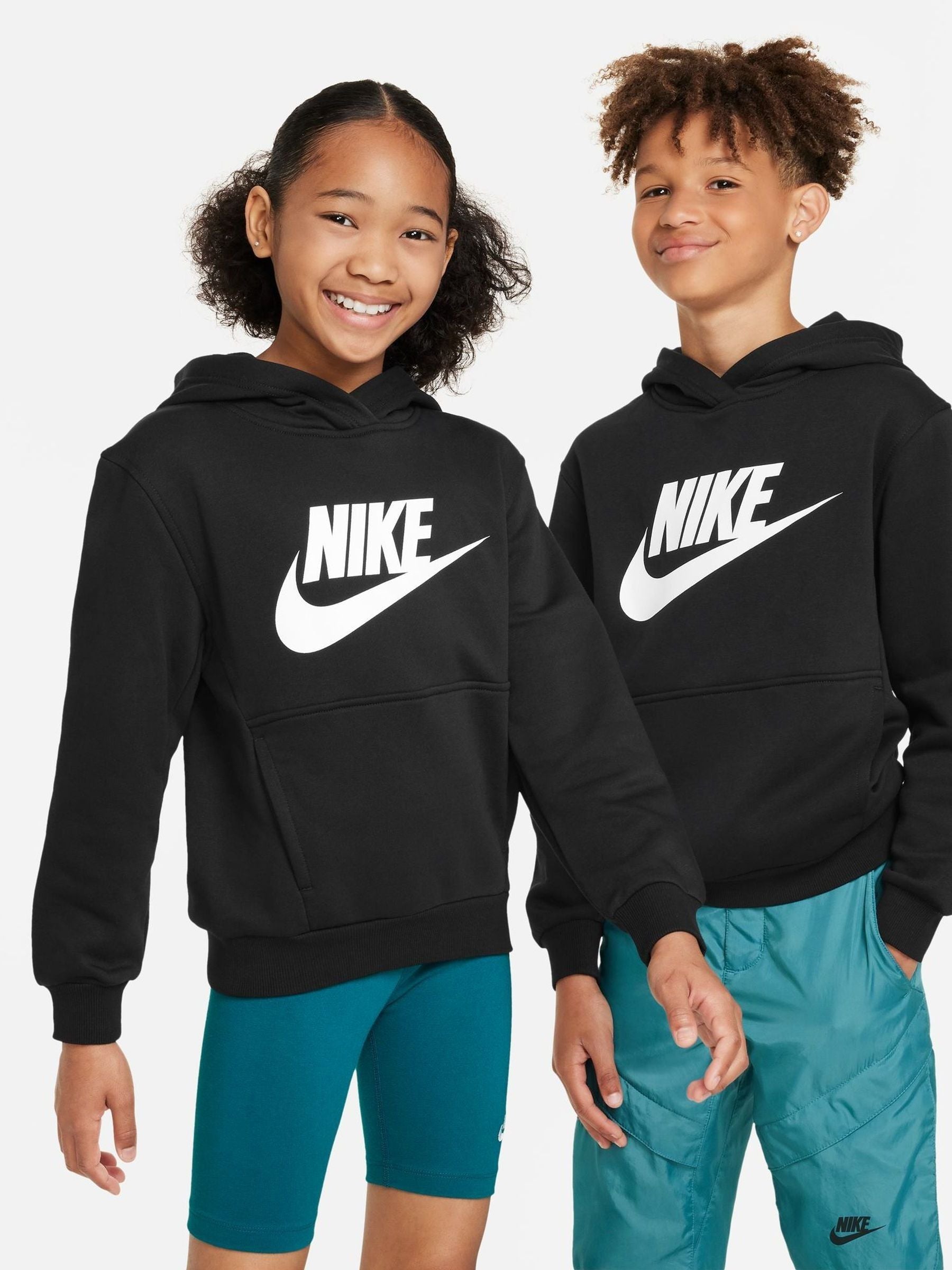 Dsiney Kidz - Nike Black Club Fleece Logo Hoodie image 4