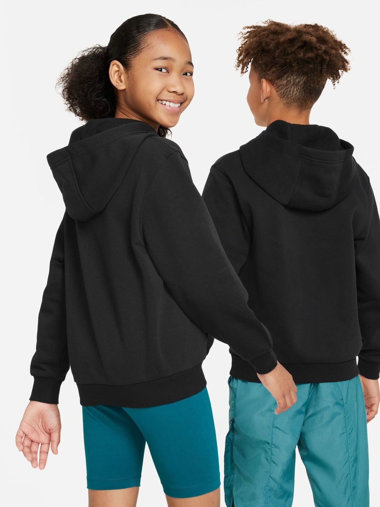 Dsiney Kidz - Nike Black Club Fleece Logo Hoodie image 5