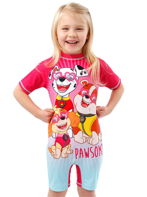 Character Pink Paw Patrol Swimsuit image 1