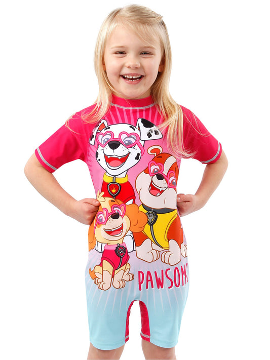 Character Pink Paw Patrol Swimsuit image 1