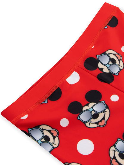 Character Red Mickey Mouse Top & Shorts Set image 4