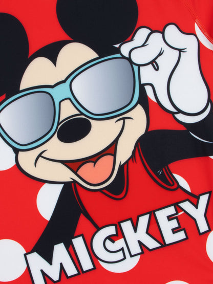 Character Red Mickey Mouse Top & Shorts Set image 5