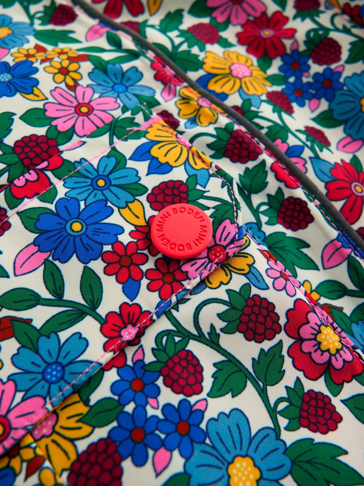 Boden Pink All-Weather Waterproof Coat - image 3