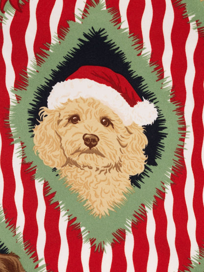 Chelsea Peers Red Baby Christmas Chip & Friends Stripe Print Sleepsuit - image 3