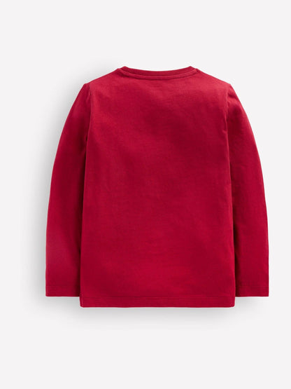 Boden Red Glow Superstitch T-Shirt - image 2