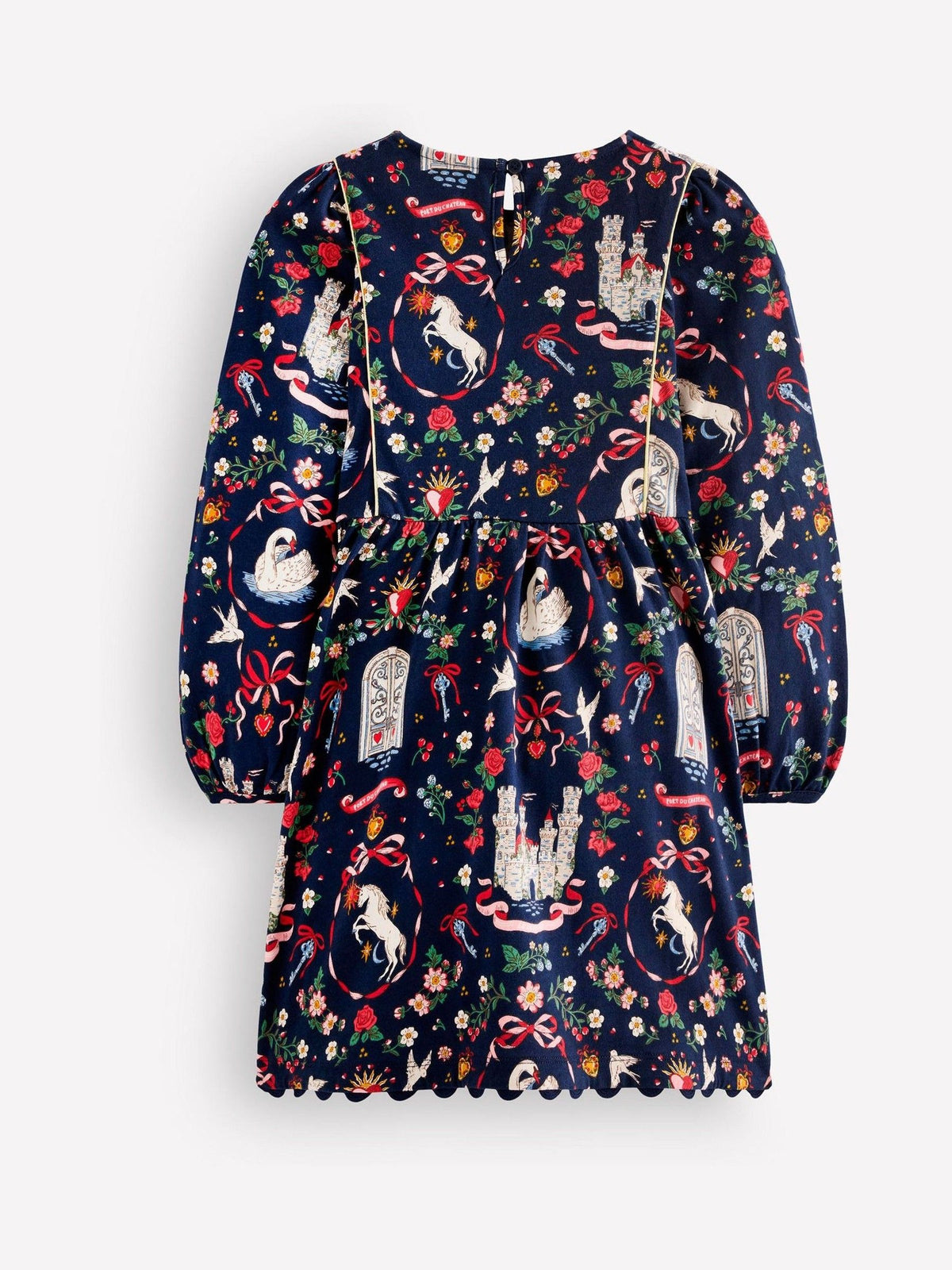Boden Blue Mabel Twirly Sparkle Dress - image 2