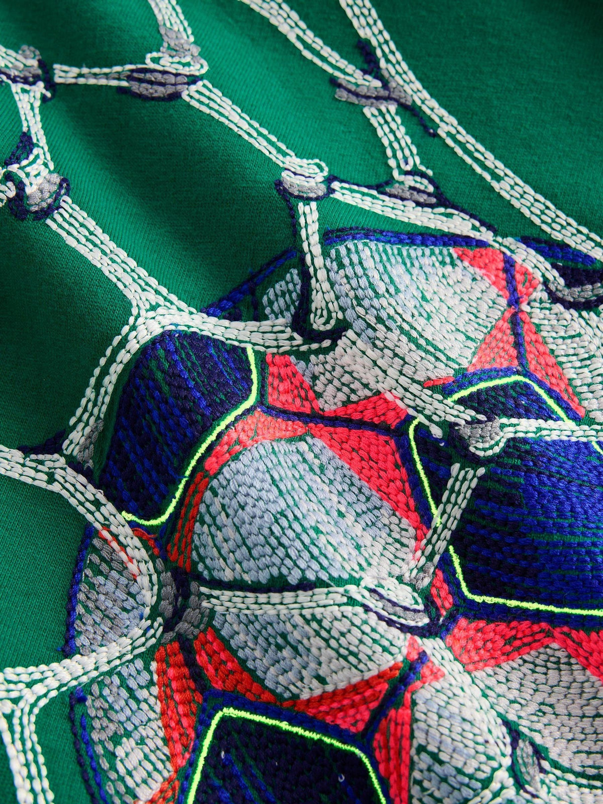 Boden Green Glow Superstitch T-Shirt - image 3