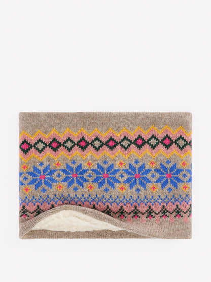 Boden Pink Fair Isle Snood - image 2