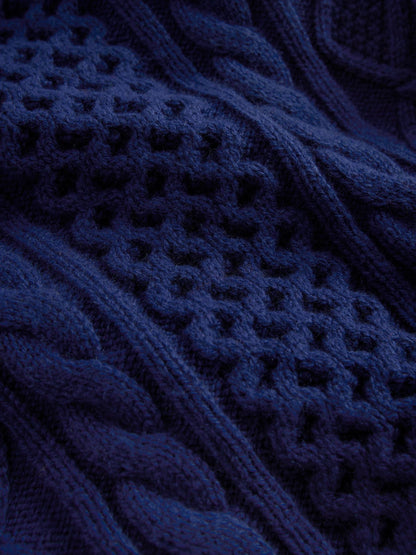 Boden Blue Heritage Cable Jumper - image 3